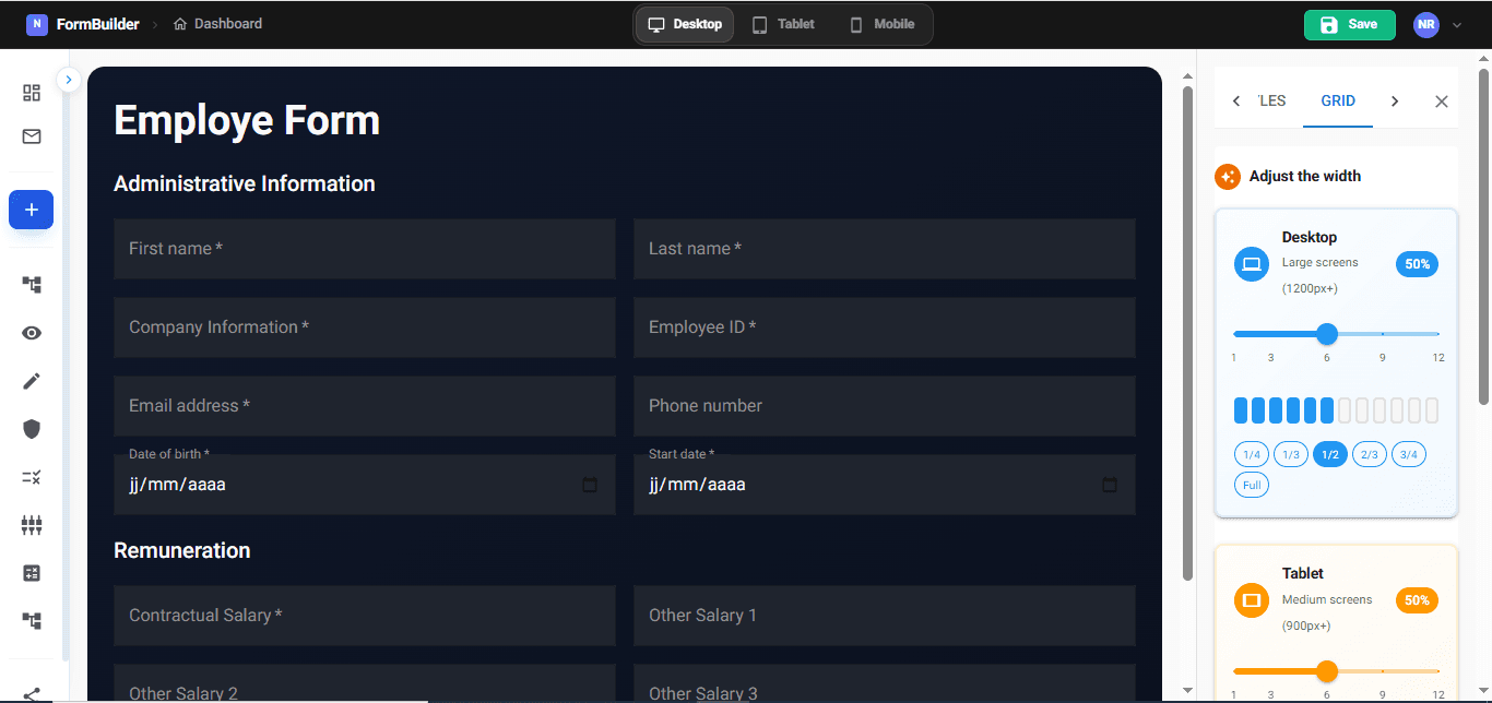 Builder Preview